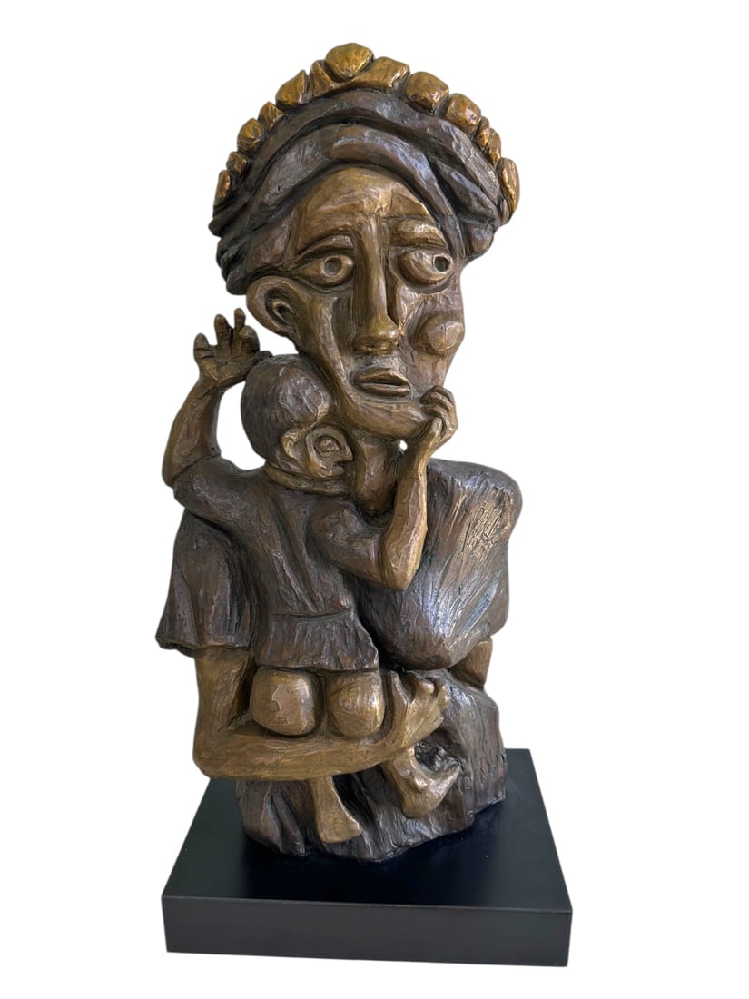 Alice Lumer (American 1920-2012) Woman & Child (1 of 10)