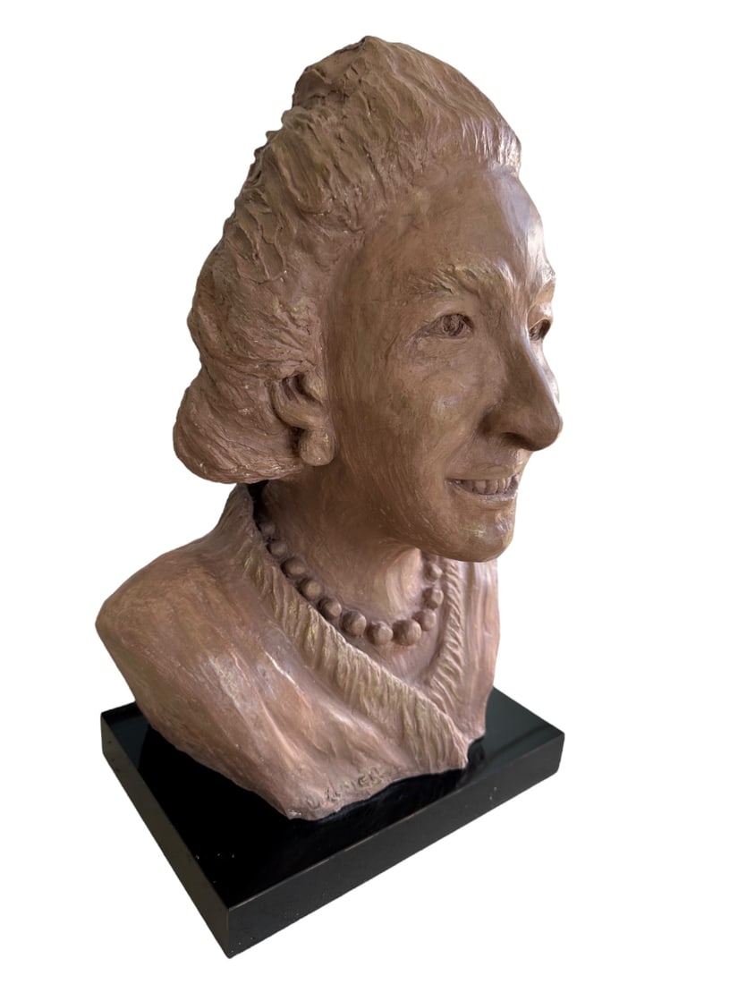 Alice Lumer (American 1920-2012) Matron Bust - 6