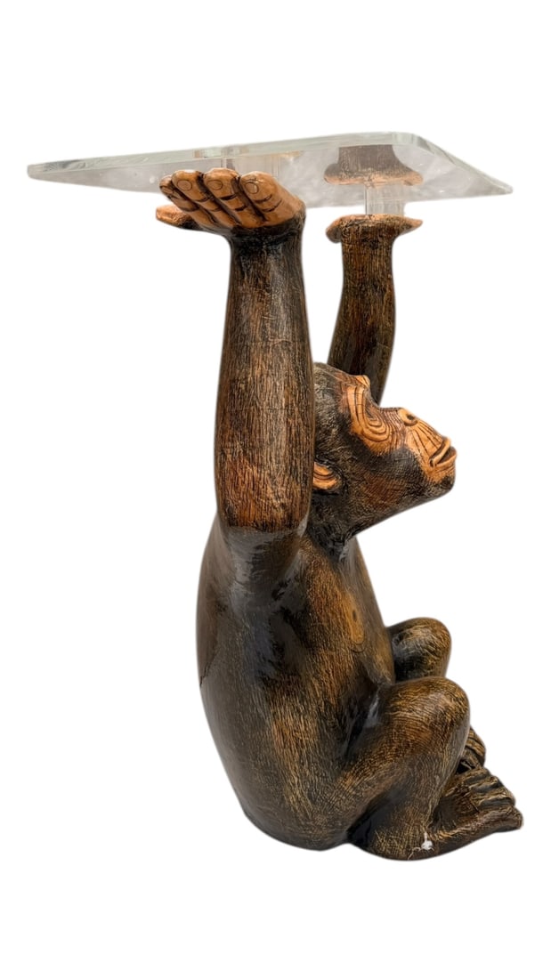 Antq Sergio Bustamante 67/100 Monkey Table Large - 11