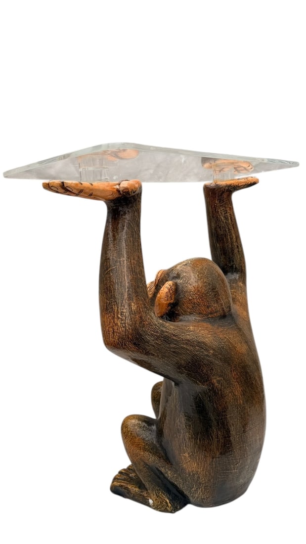 Antq Sergio Bustamante 67/100 Monkey Table Large - 5