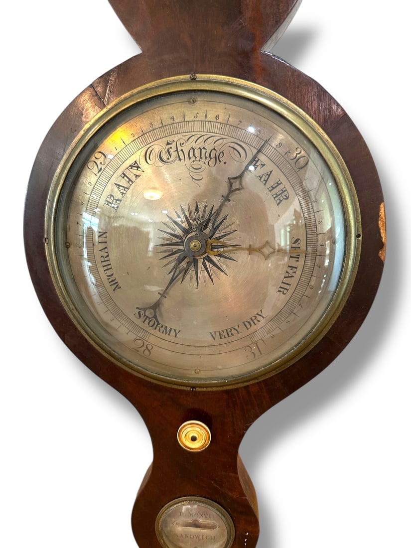 18C P. Monti (Italian) Barometer - 5