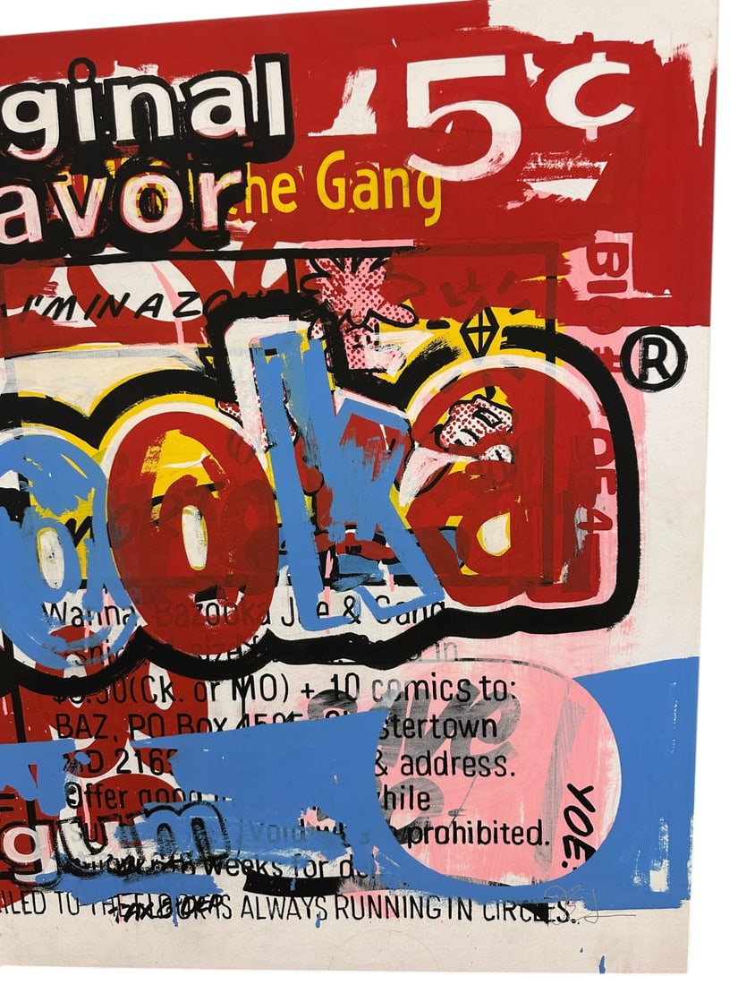 2pc Bazooka & Cracker Jack Prints on Canvas - 3