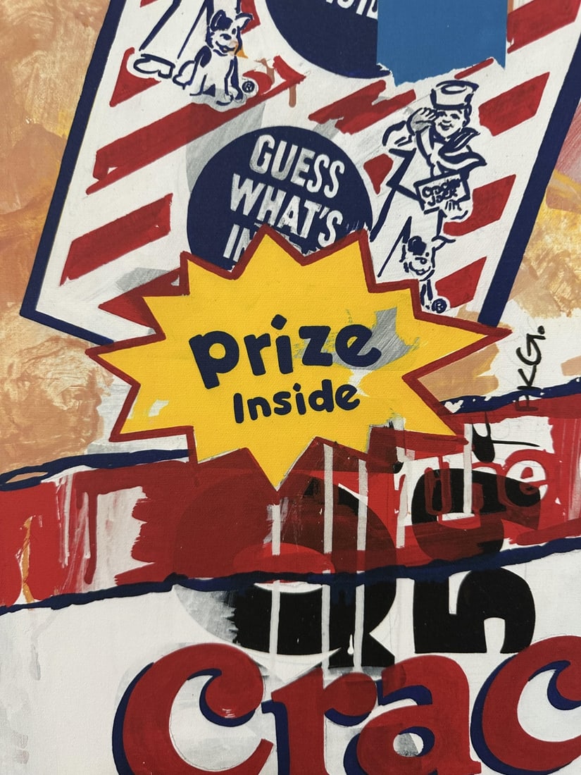 2pc Bazooka & Cracker Jack Prints on Canvas - 8