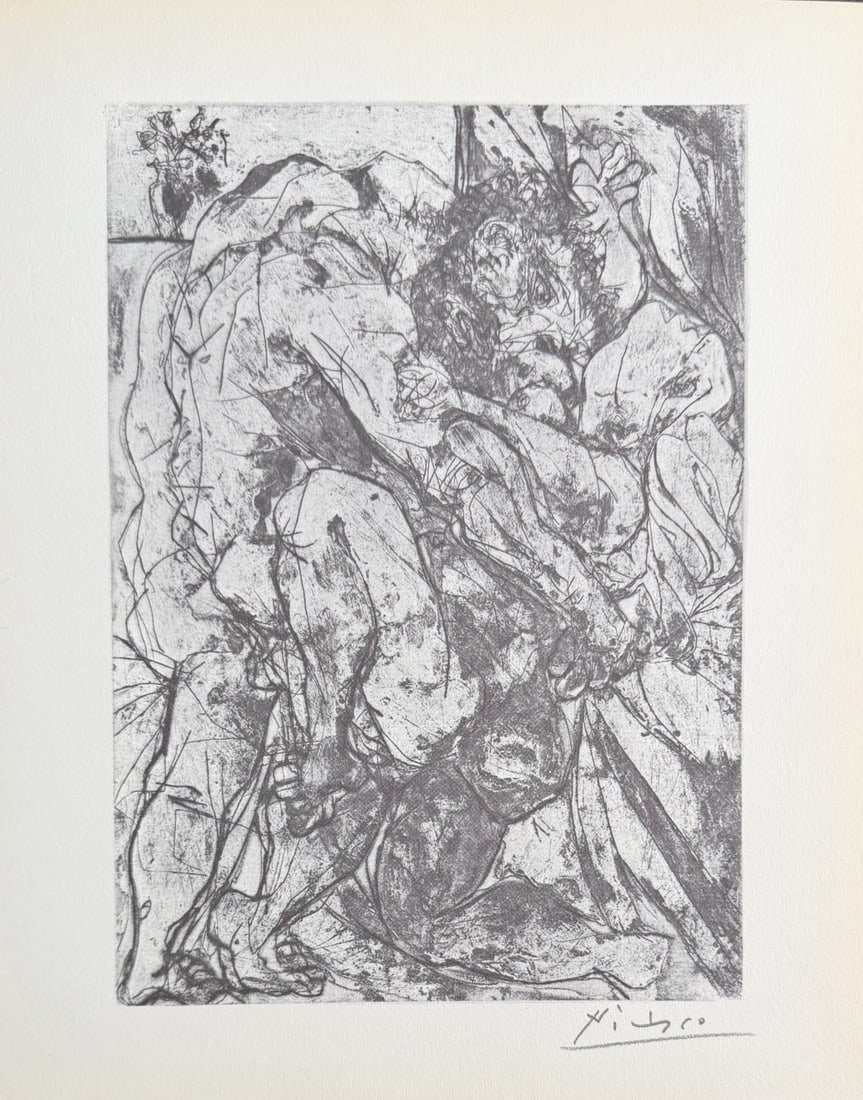 Pablo Picasso "Le Viol Sous La Fenetre" Litho (1 of 5)