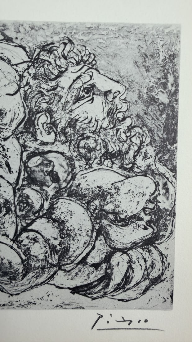 Pablo Picasso "Coupling I" Lithograph COA (1 of 4)