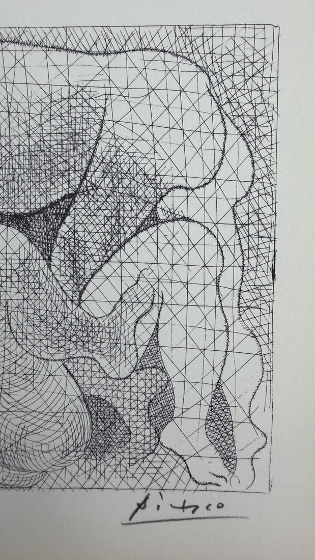 Pablo Picasso "Le Viol" Lithograph COA - 2