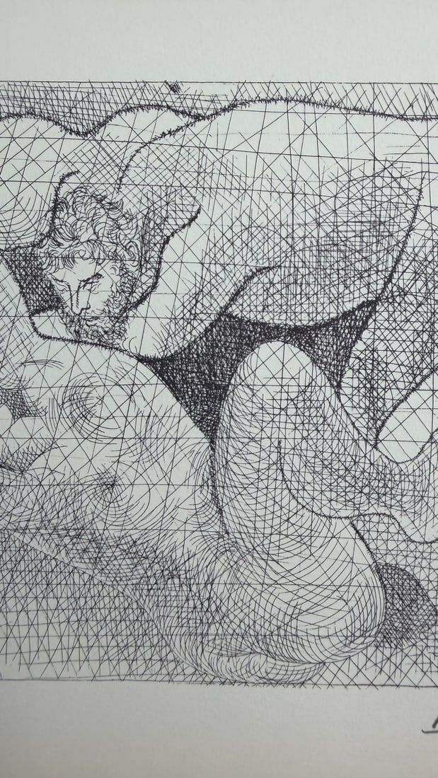 Pablo Picasso "Le Viol" Lithograph COA - 3