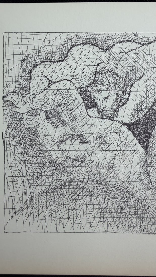 Pablo Picasso "Le Viol" Lithograph COA - 4