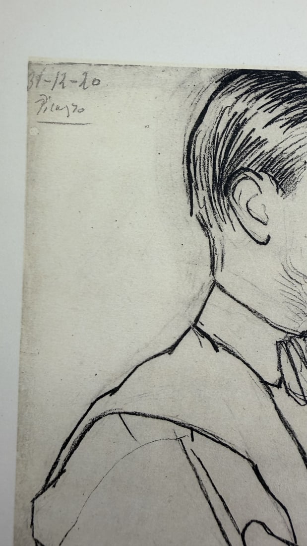 Pablo Picasso Igor Stravinsky Portrait Litho COA - 2