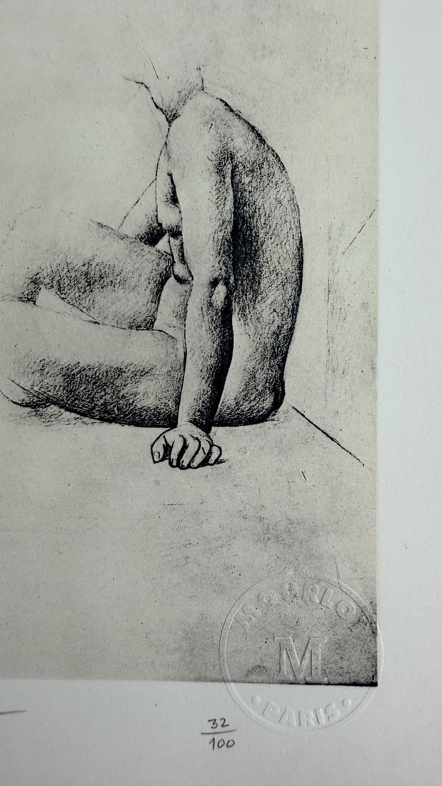 Pablo Picasso Original Lithograph Unknown Title - 2