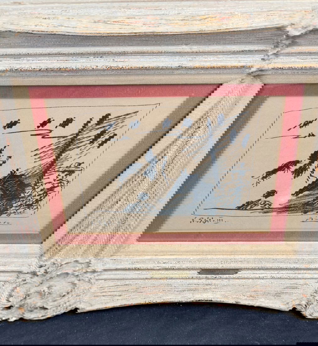 Pablo Picasso "Jue de la Cape (III)" Lithograph (1 of 13)