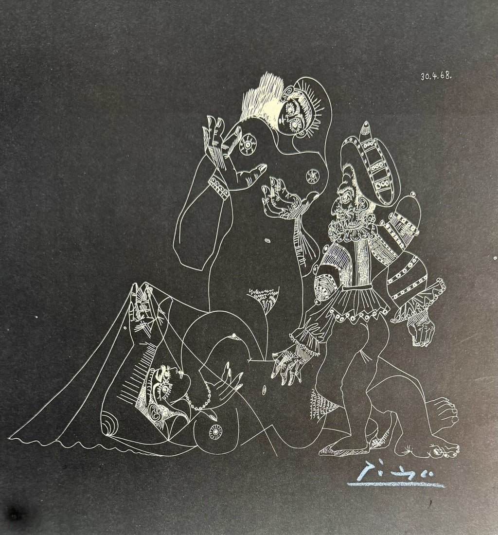 10pc Pablo Picasso Lithographs "Erotic Gravures" - 6