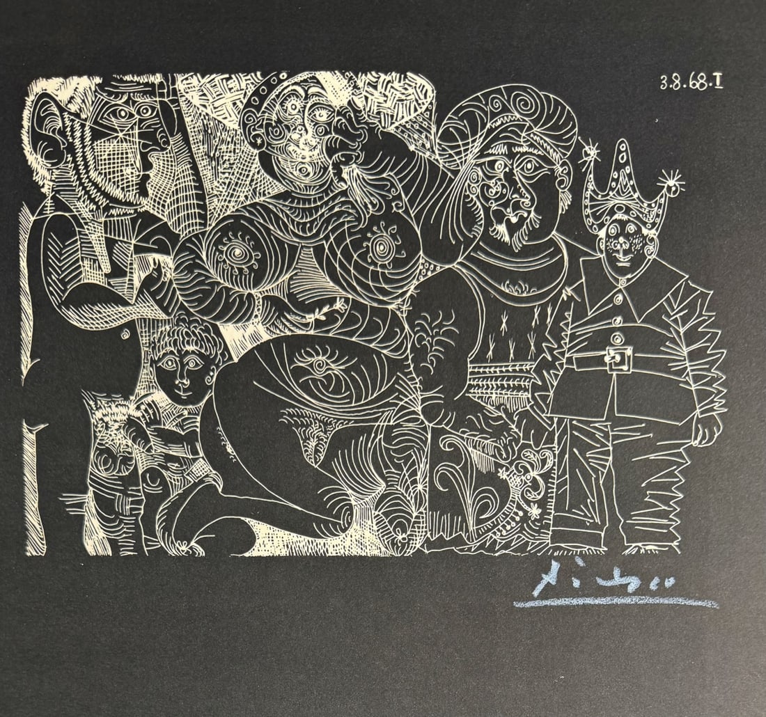 10pc Pablo Picasso Lithographs "Erotic Gravures" - 7