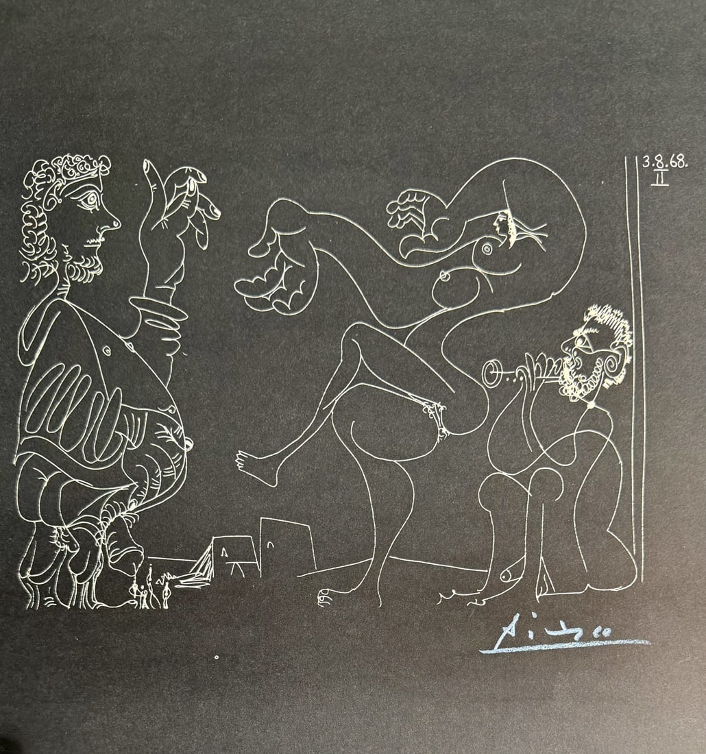 10pc Pablo Picasso Lithographs "Erotic Gravures" - 8