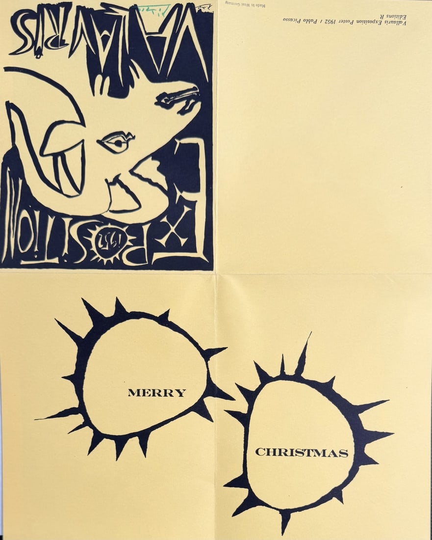 Pablo Picasso "Exposition Vallauris 52" Lithograph - 5