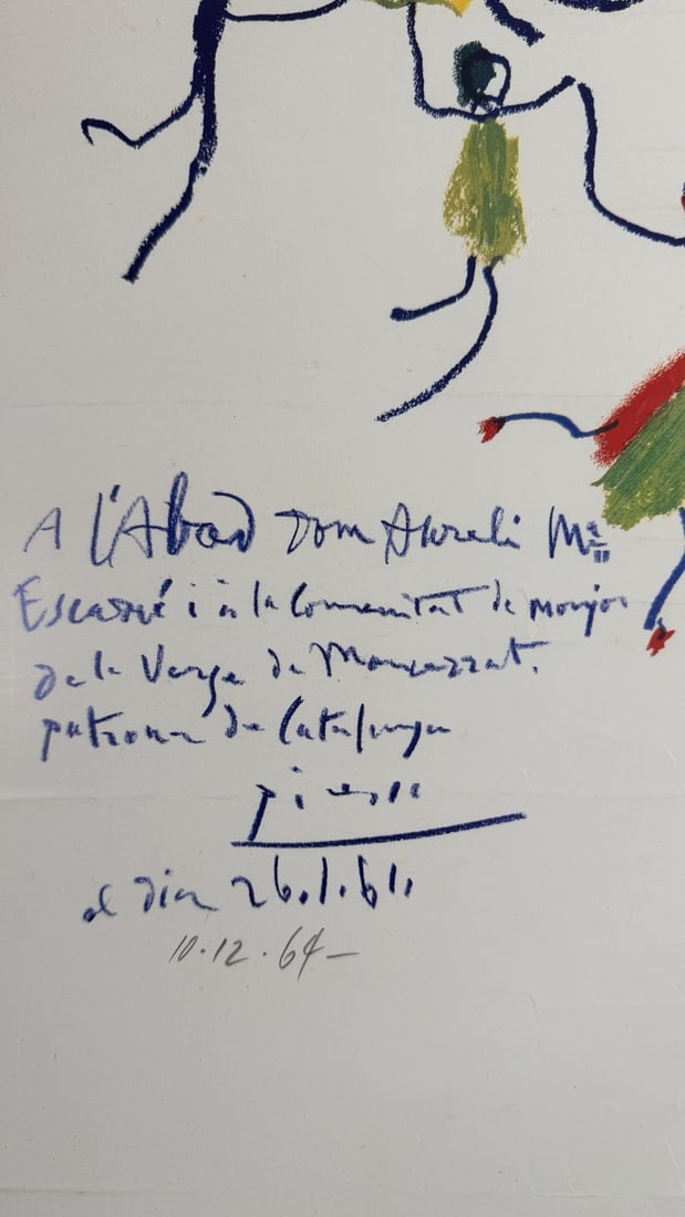 Pablo Picasso Personalized Art Print - 2