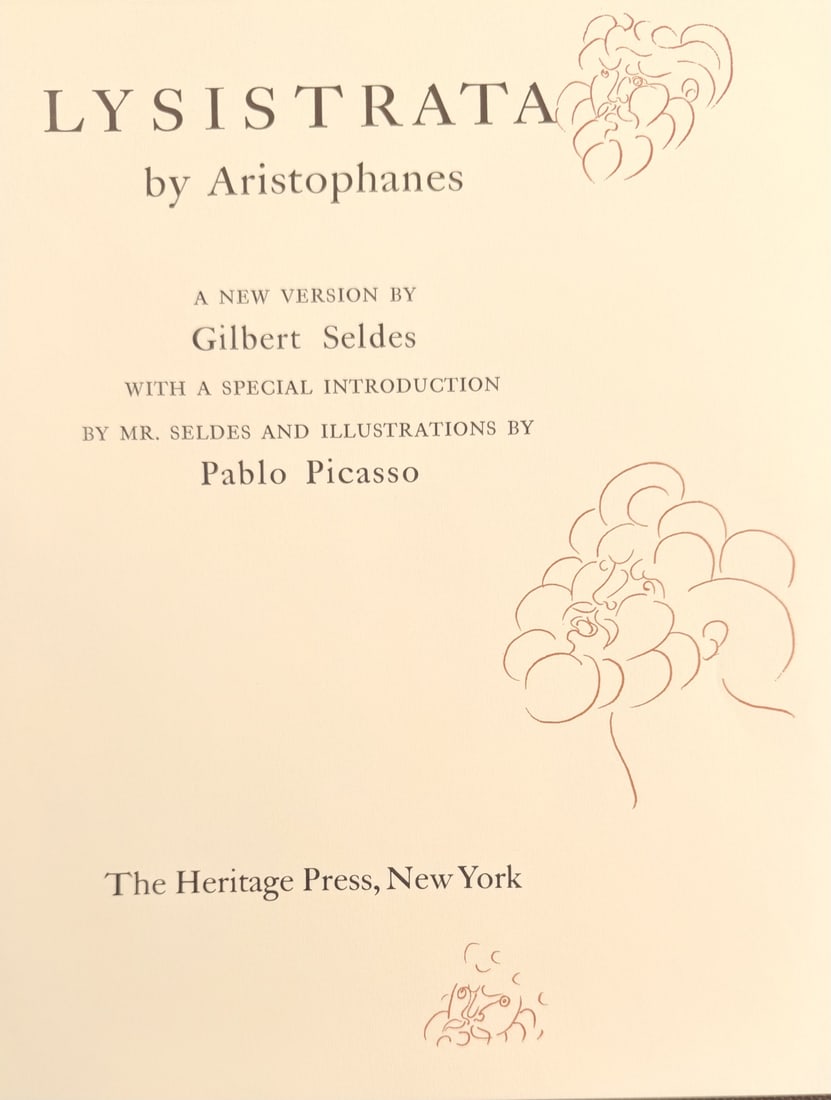 7pc Pablo Picasso Etchings "Lysistrata by - 3