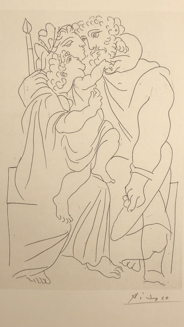 7pc Pablo Picasso Etchings "Lysistrata by - 5