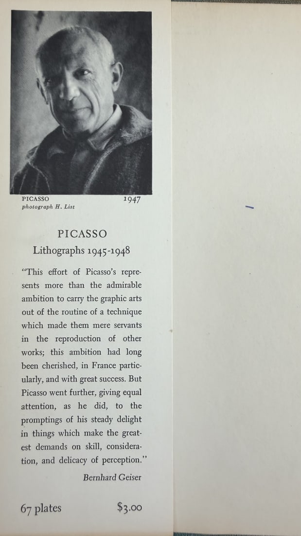 Pablo Picasso Book 67 Plates Lithos from 1945-1948 - 3