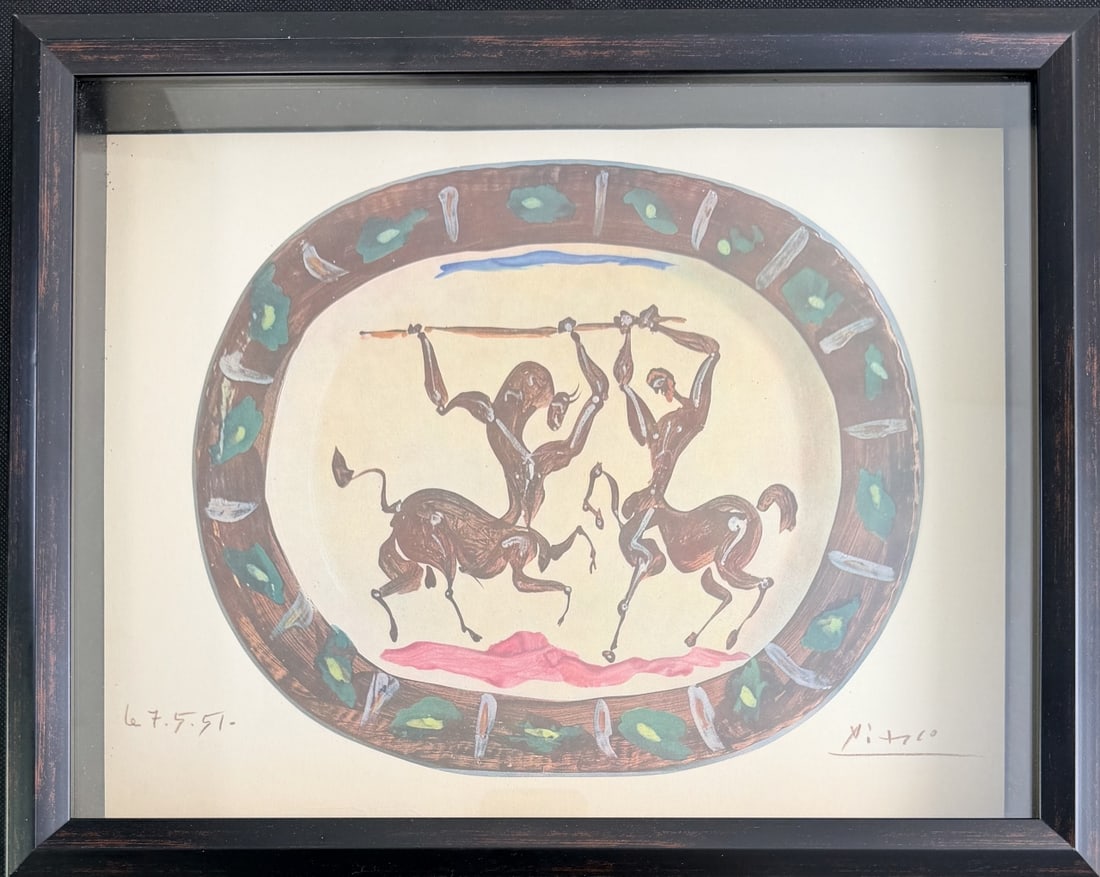 Pablo Picasso Lithographs "Ceramiques de Picasso" (1 of 7)