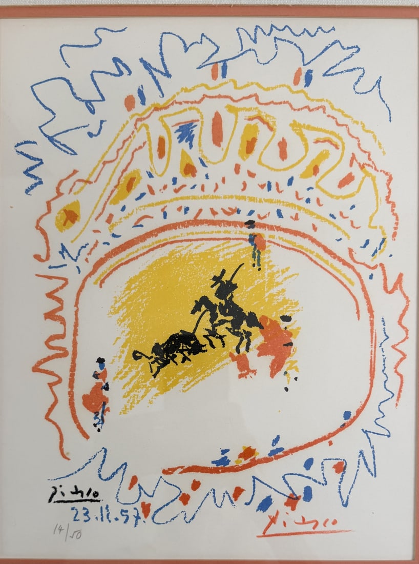 Pablo Picasso LE Lithograph "La Petite Corrida" (1 of 5)