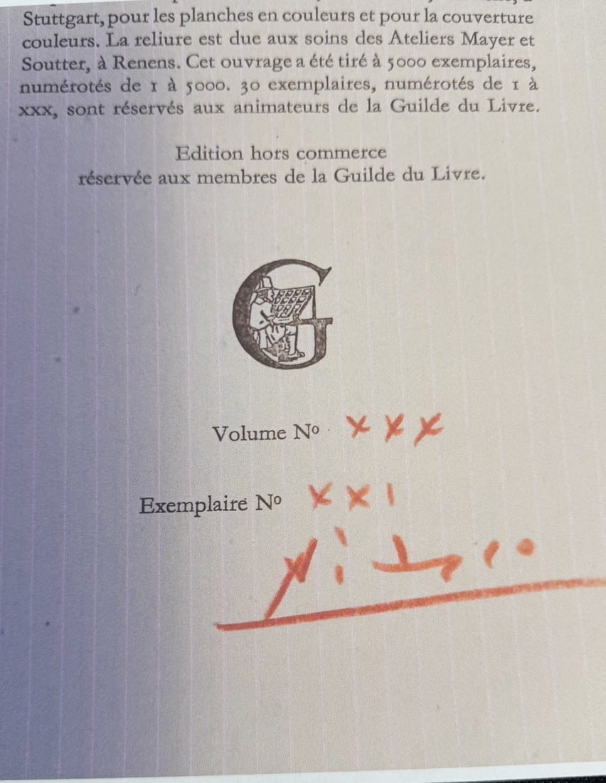 2pc Pablo Picasso Original Linocuts - 11