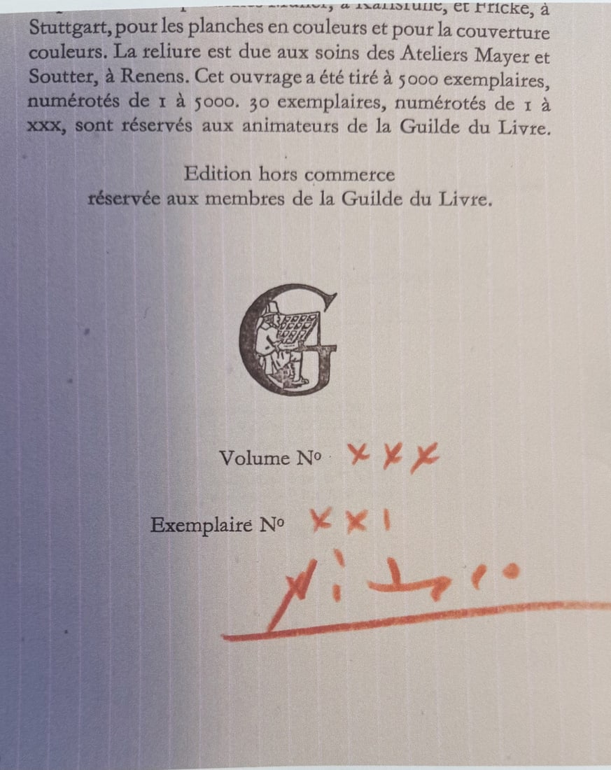 2pc Pablo Picasso Original Linocuts - 6