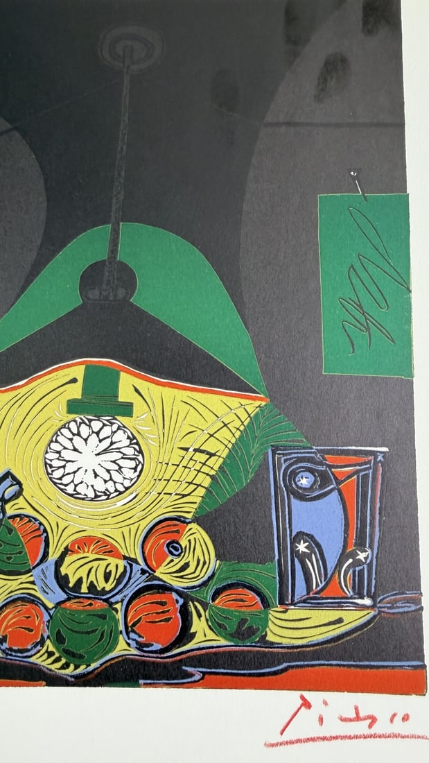 2pc Pablo Picasso Original Linocuts - 8