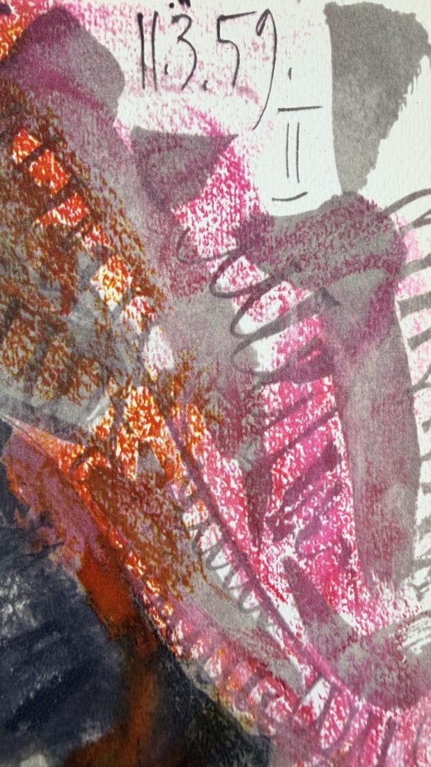 4pc Pablo Picasso Original Color Lithographs - 10