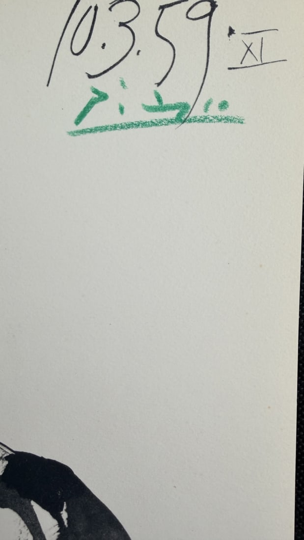 4pc Pablo Picasso Original Color Lithographs - 6