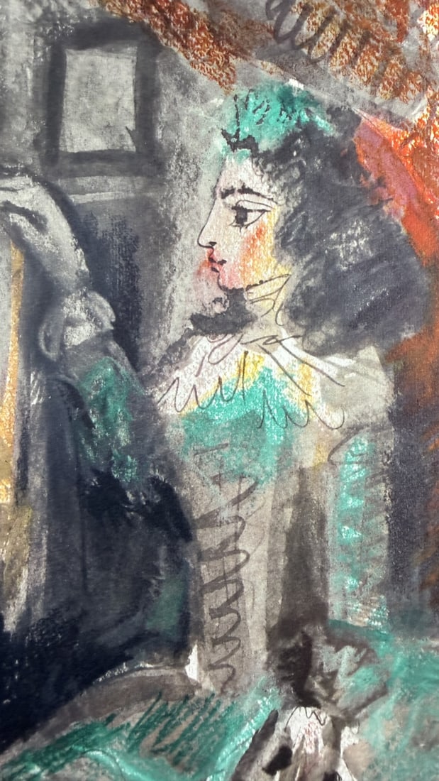 4pc Pablo Picasso Original Color Lithographs - 9