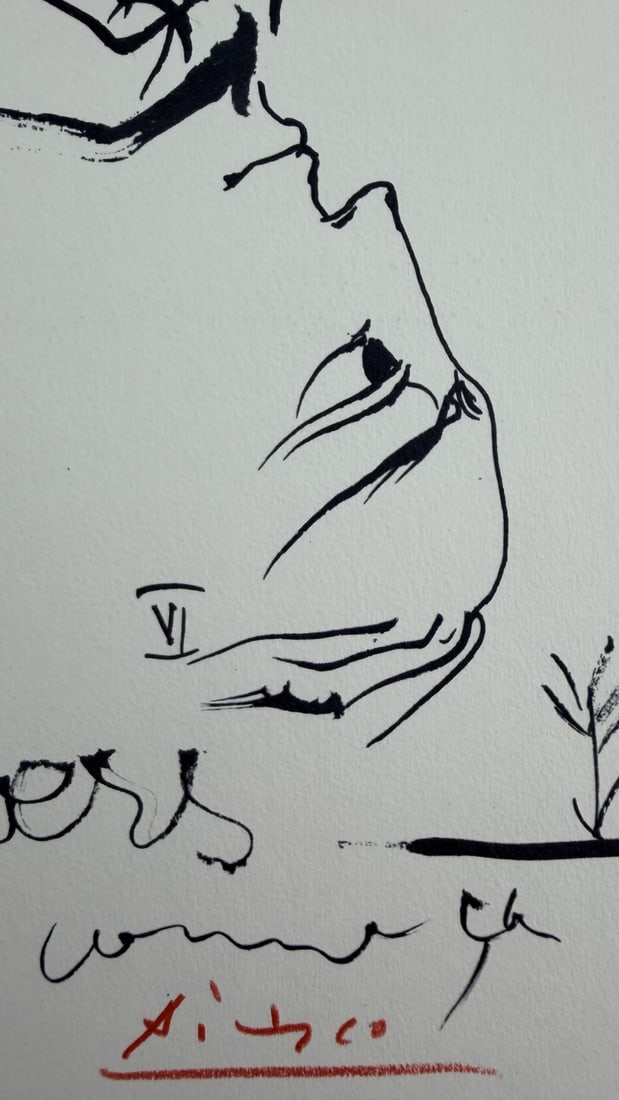 4pc Pablo Picasso Original Color Lithos - 16