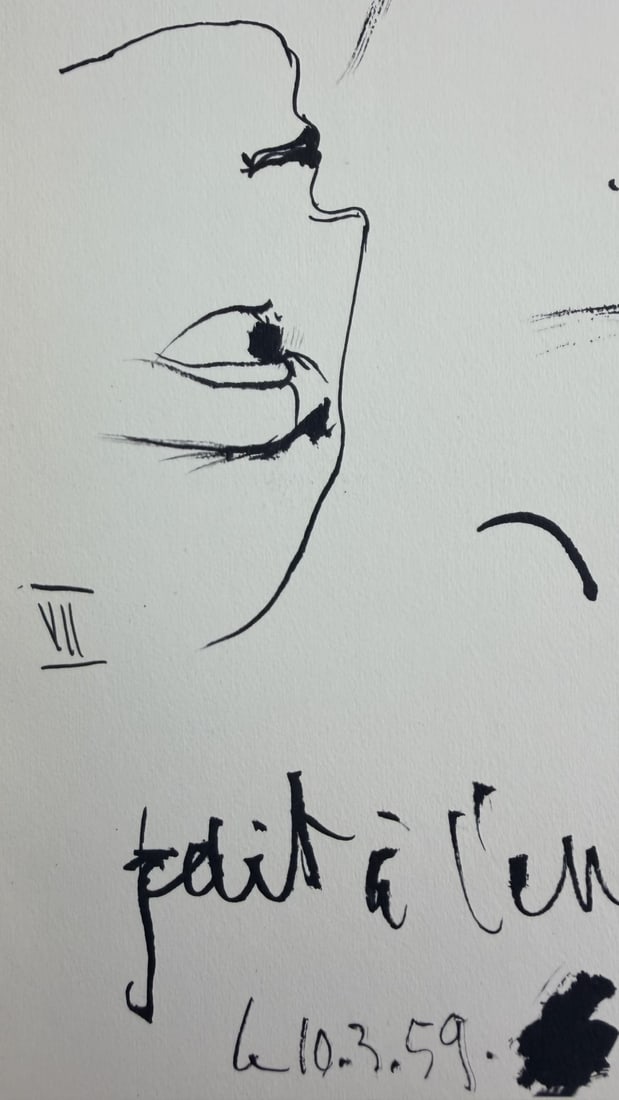 4pc Pablo Picasso Original Color Lithos - 17