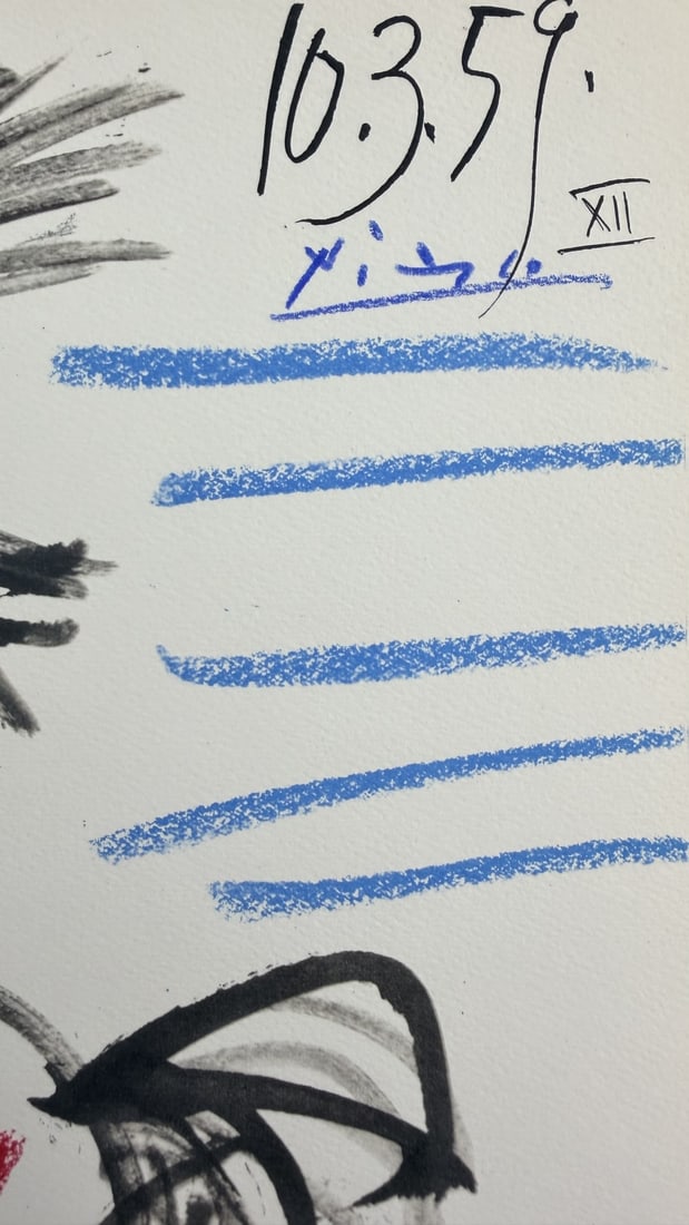 4pc Pablo Picasso Original Color Lithos - 3