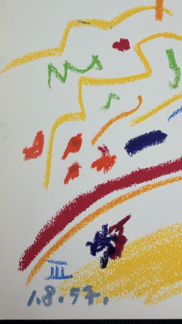 4pc Pablo Picasso Color Lithographs - 10