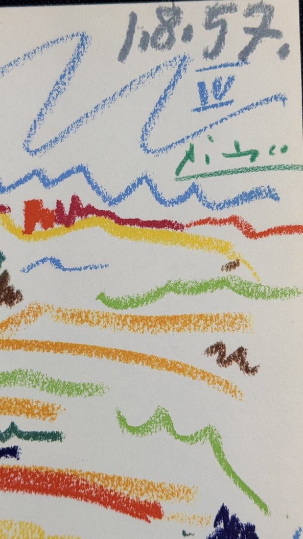 4pc Pablo Picasso Color Lithographs - 13