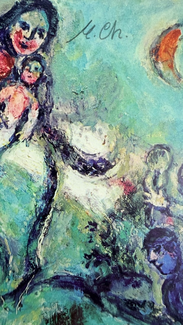 4pc Marc Chagall Book Cover & Lithographs - 15