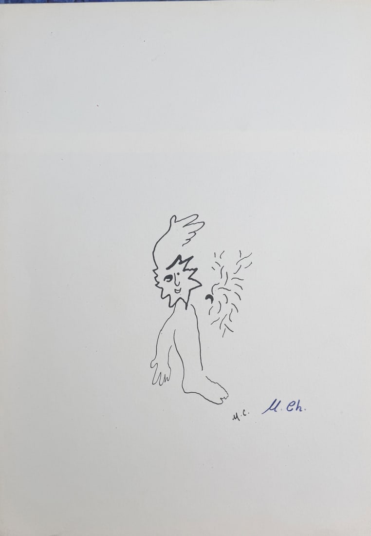 4pc Marc Chagall Book Cover & Lithographs - 2