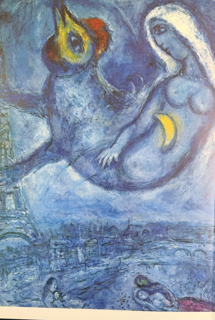 4pc Marc Chagall Book Cover & Lithographs - 8