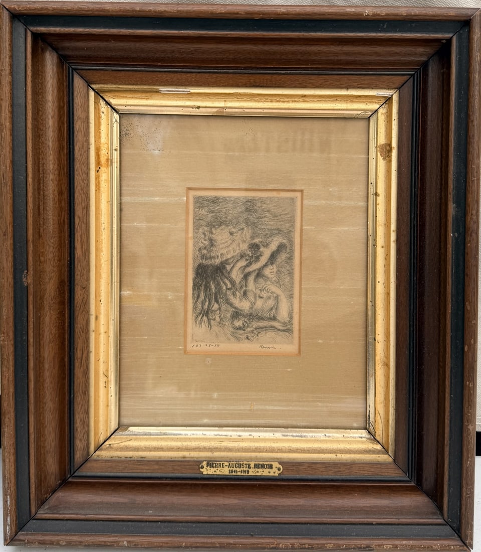 Pierre-Auguste Renoir "Le Chapeau Epingle" Wood Ct (1 of 5)