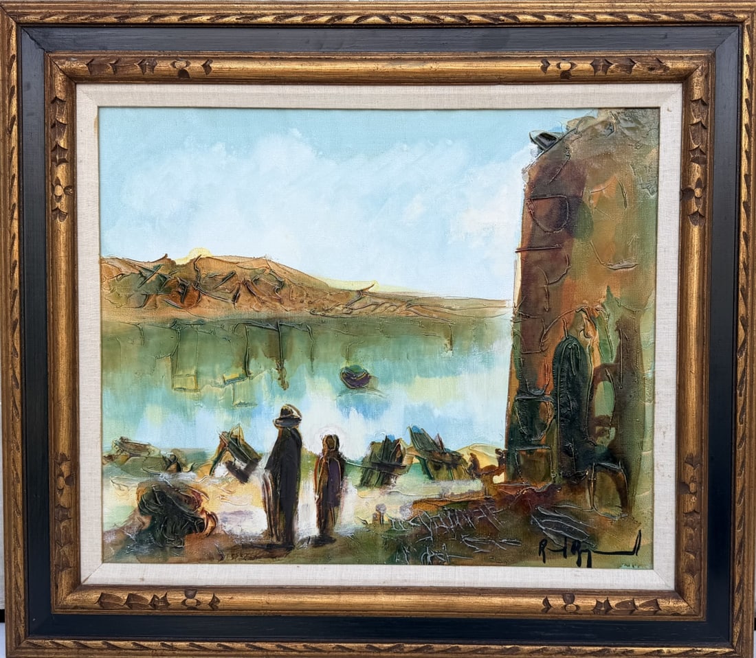 Raoul Raymond (1948) Original Palette Knife Signed (1 of 11)