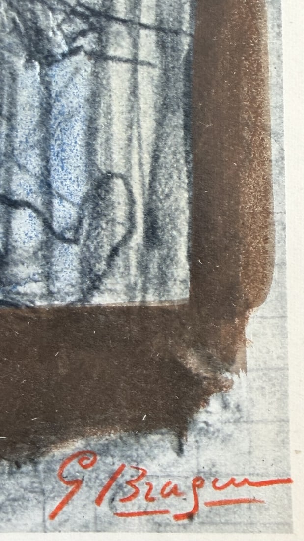 6pc Georges Braque (1882-1963) "Verve" Signed - 5