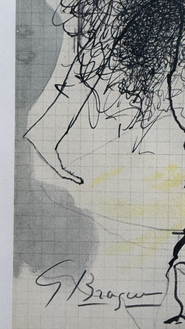 6pc Georges Braque (1882-1963) "Verve" Signed - 9