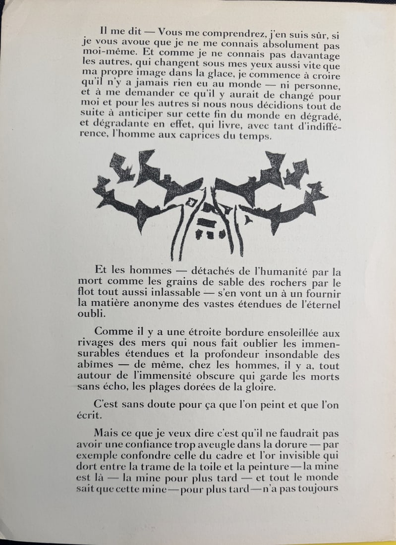 2pc Georges Braque Original Color Lithographs - 8