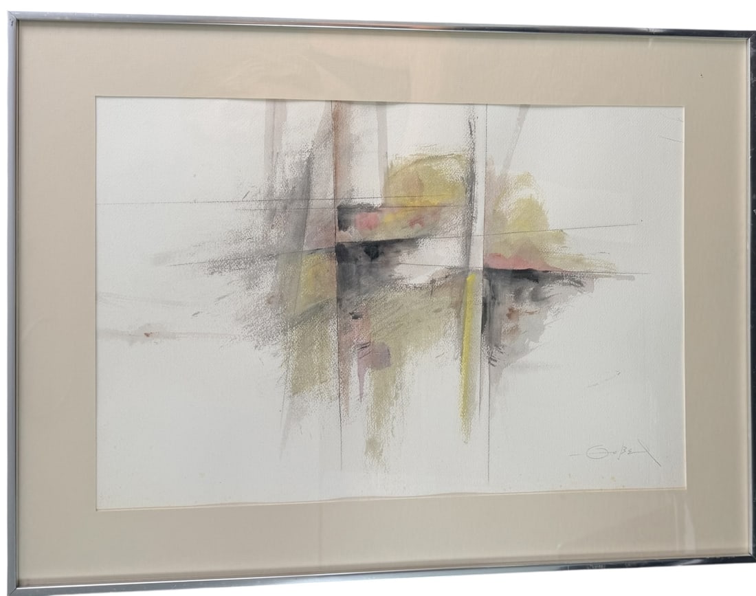 Fernando Zobel (1924-1984) Mixed Media Abstract (1 of 10)