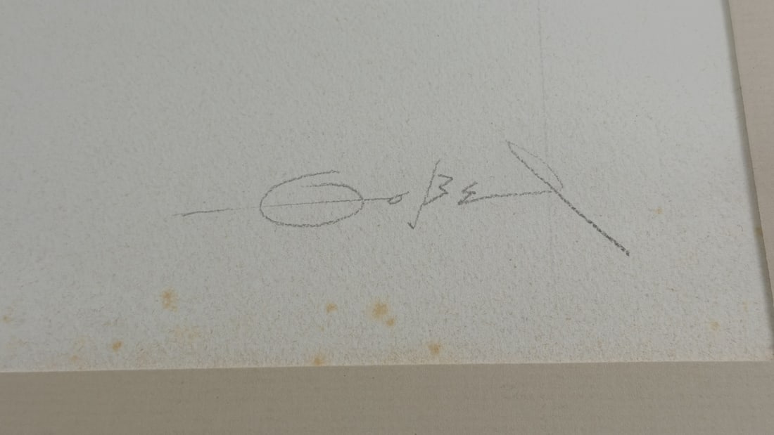 Fernando Zobel (1924-1984) Mixed Media Abstract - 9