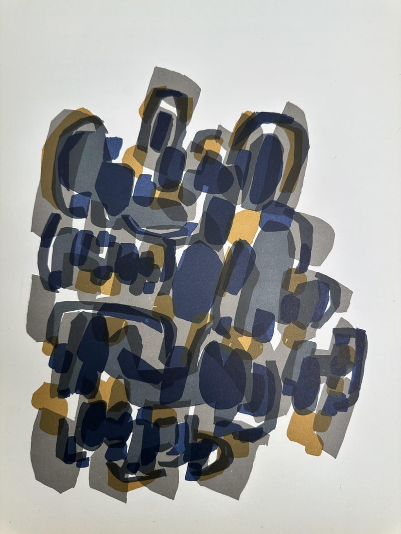 9pc Derriere Le Miroir "Oeuvres Exposees" - 17