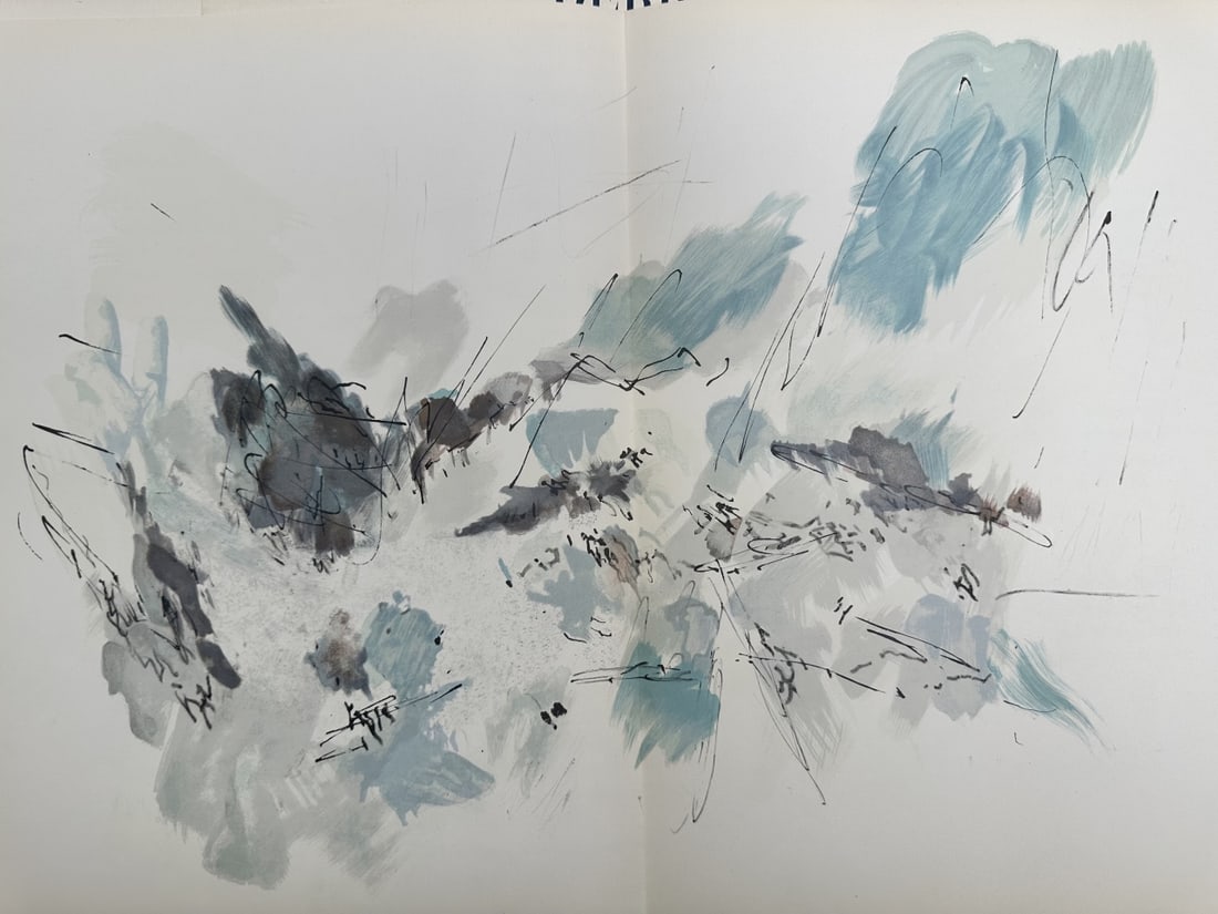 9pc Derriere Le Miroir "Oeuvres Exposees" - 5