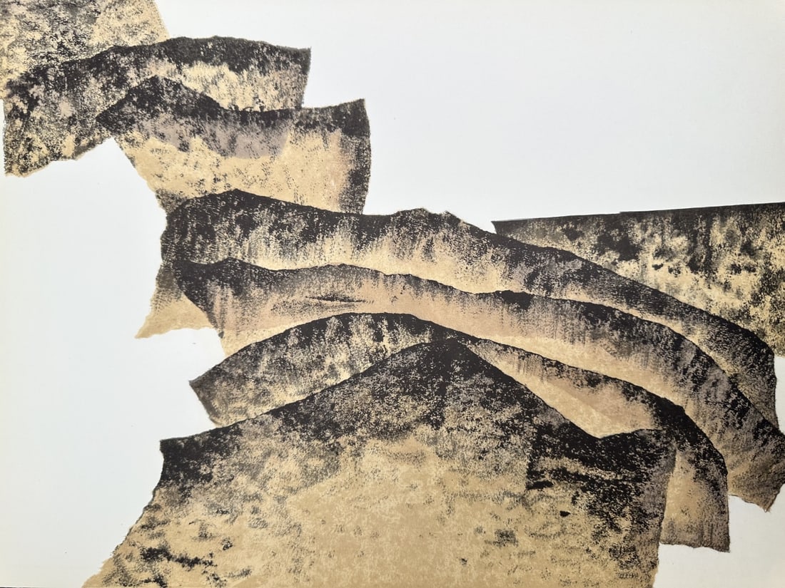 9pc Derriere Le Miroir "Oeuvres Exposees" - 9