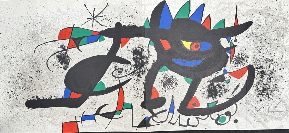 6pc Joan Miro Book Covers & Lithographs - 18